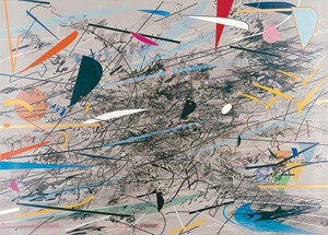Julie Mehretu's worlds within worlds