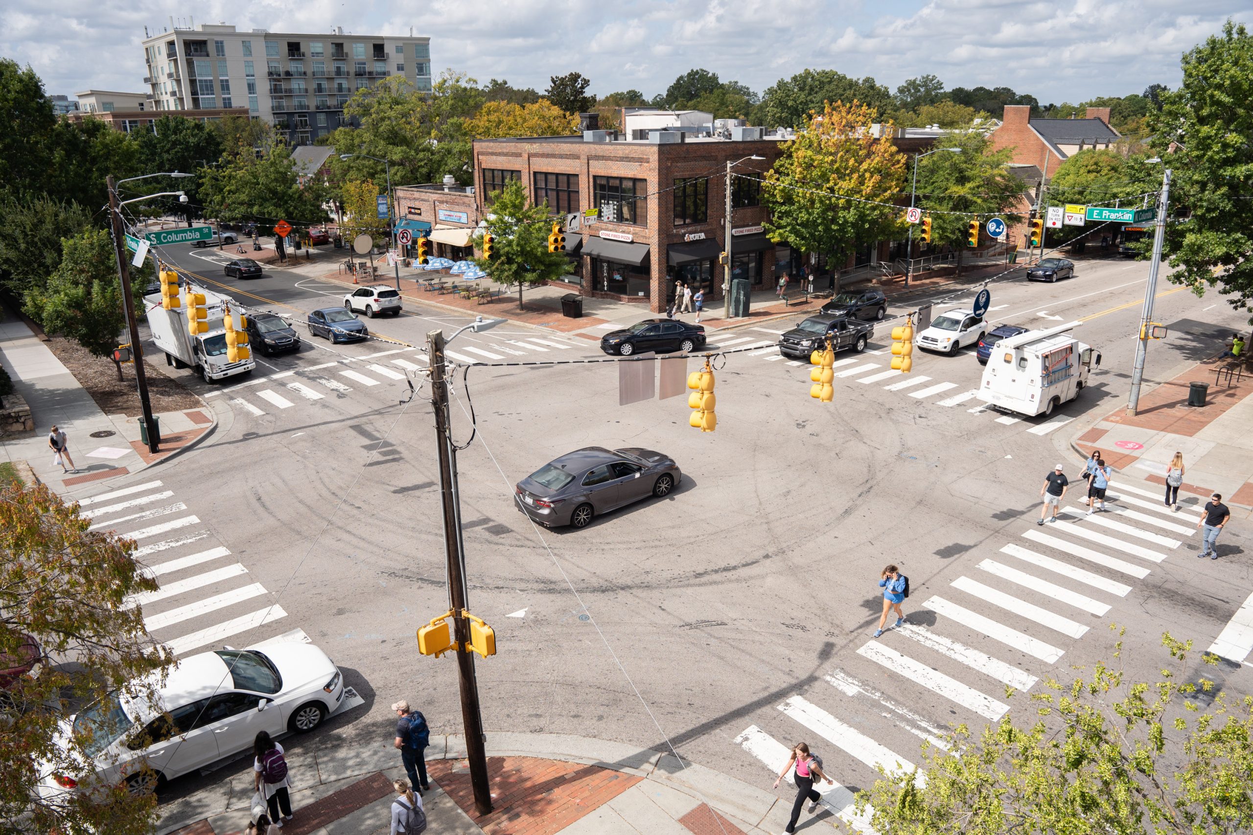 Snapshots From Election Week As Voters Are Undecided, Chapel Hill Town