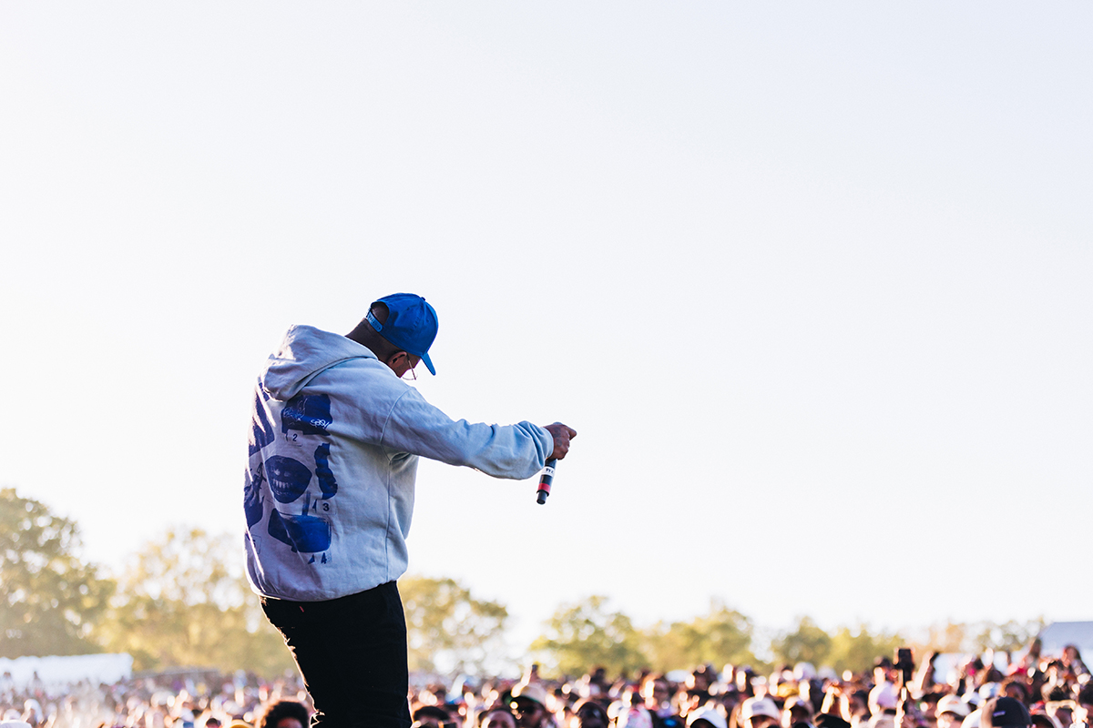 Schoolboy Q performs at Dreamville 2024