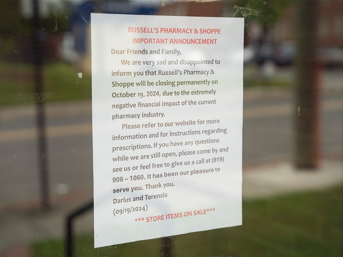 Russell's Pharmacy Closure Leaves a Hole in the Community