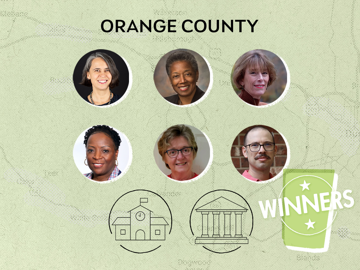 Orange County Election Results: Palmer Wins Carrboro Town Council Special Election, Portie-Ascott Elected to Board of County Commissioners