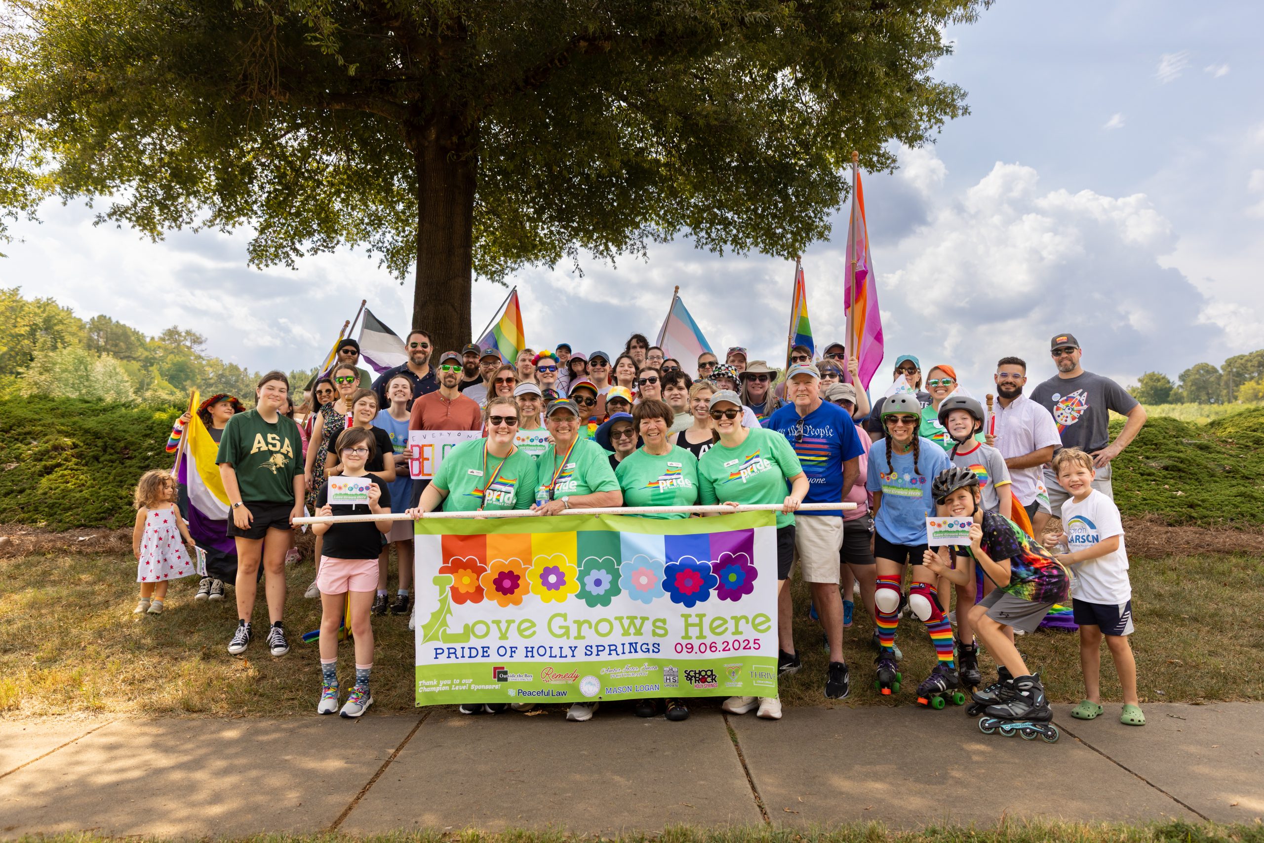 In Holly Springs This Year, Pride Prevails